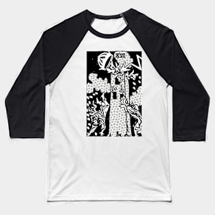 The Tower - A Modern Tarot Print Baseball T-Shirt